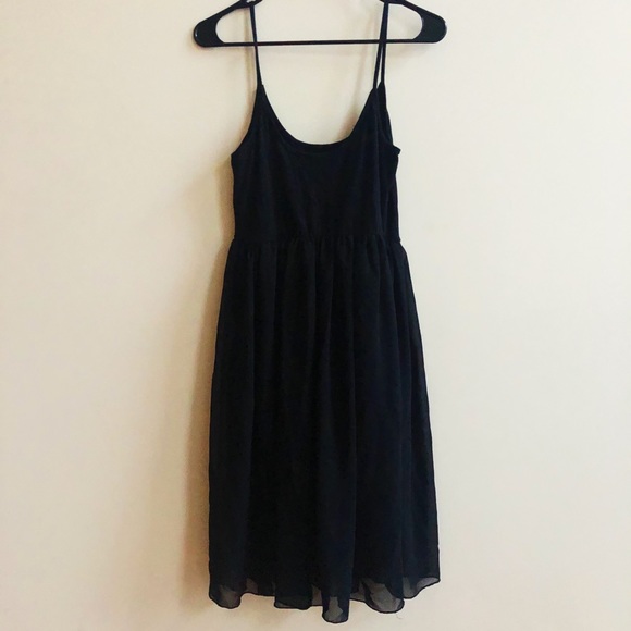 Cami Dress with bodice and Sheer overlay skirt - Picture 5 of 8